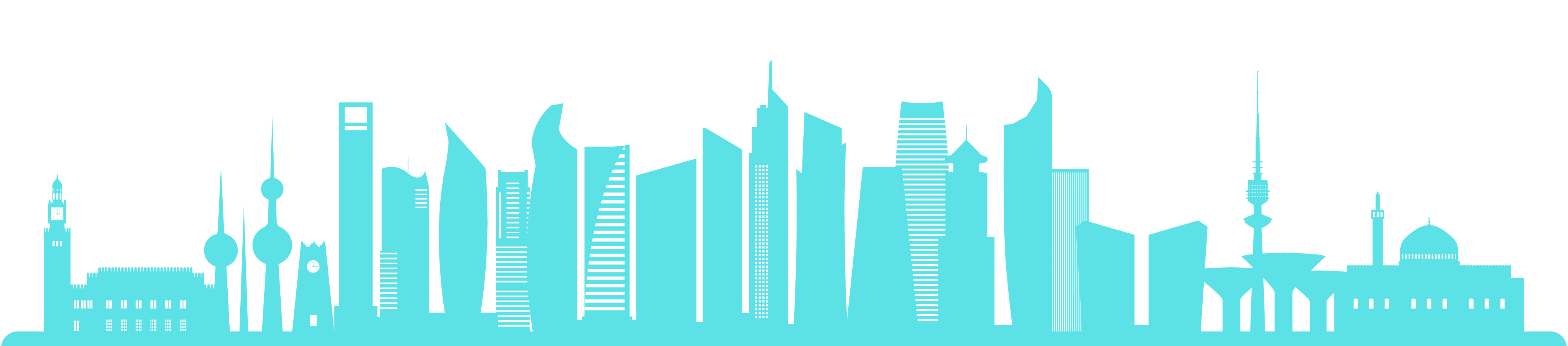 رسمة أفق المدن